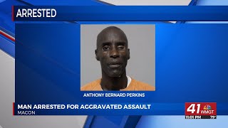 Man arrested in knife assault at Dempsey Apartments in Macon
