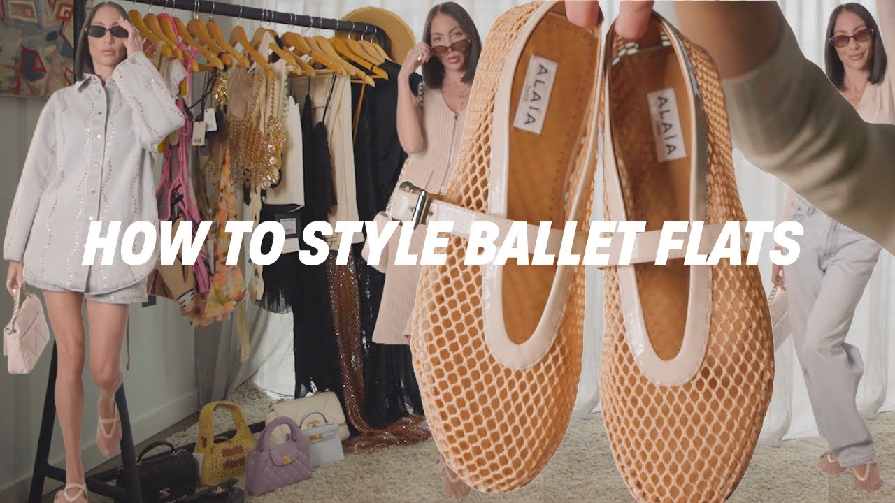 3 Chic Outfits 2025 | Alaia Ballet Flat Styling Tips
