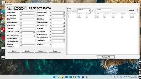 Data Entry Software in Excel Userform with MySQL Integration | Data Filter, Modify & Delete in VBA