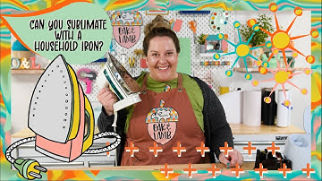 Can You Sublimate With a Household Iron? - MUST SEE!😱