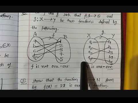 12th Mathematics Types of Functions Part-1 - YouTube