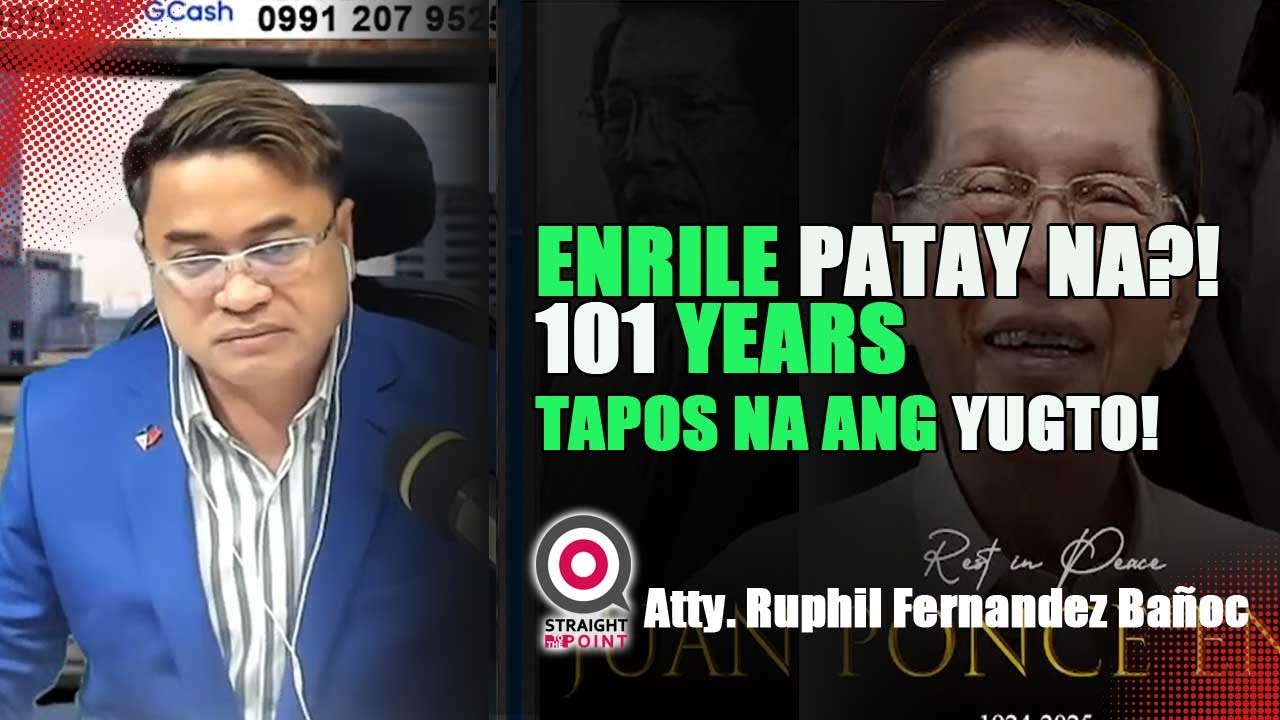 ENRILE PATAY NA?! PAGKAMATAY SA 101 — NASHOCK ANG PILIPINAS!