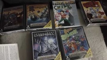 Massive Unboxing! Atari Lynx games and the return of the Guru!
