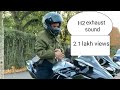 Kawasaki H2  best exhaust sound girl ninja H2 riding bike whatsapp status