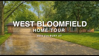 Half Acre Property Under $380K | West Bloomfield Home Tour