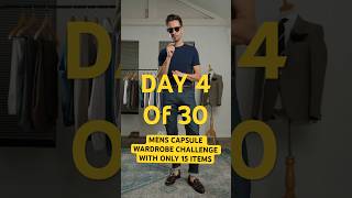 Mens Clic Capsule Wardrobe With Only 15 Items Of Clothing For 30 Days - Day 4