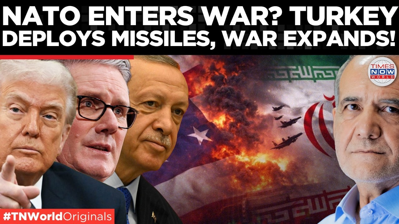 NATO VS IRAN? Turkey Intercepts New Missiles, Starmer Vows Fight | US-Iran War