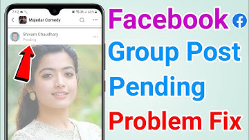 Facebook group pending post problem | Facebook group me photo/video pending problem