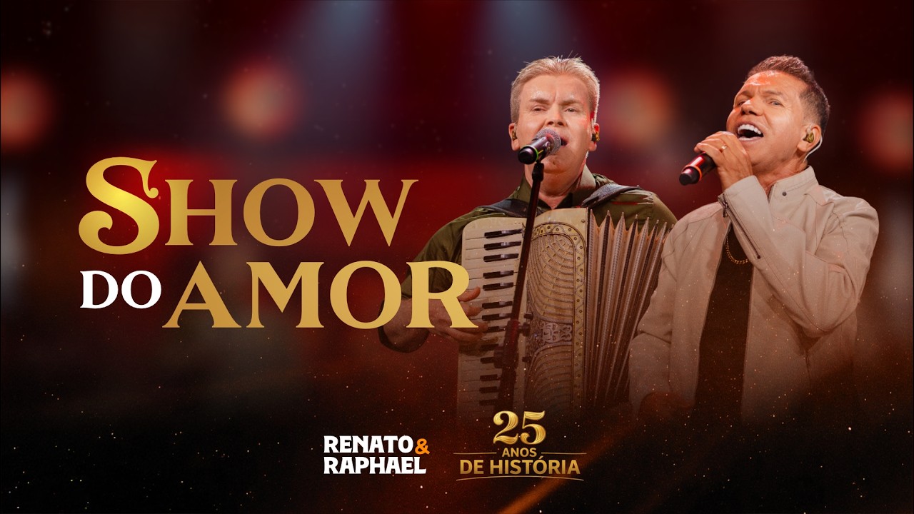 Capa do vídeo Show do Amor (DVD 25 Anos)