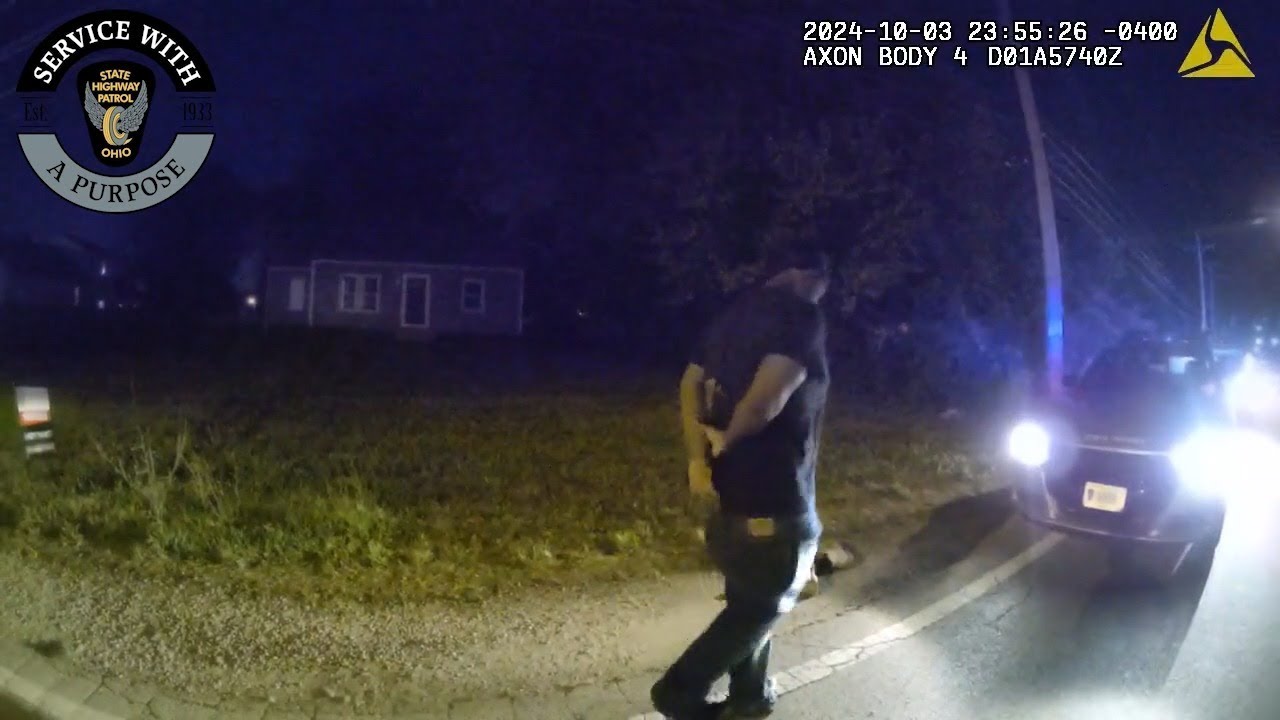 Delaware Post troopers arrest man for OVI - YouTube