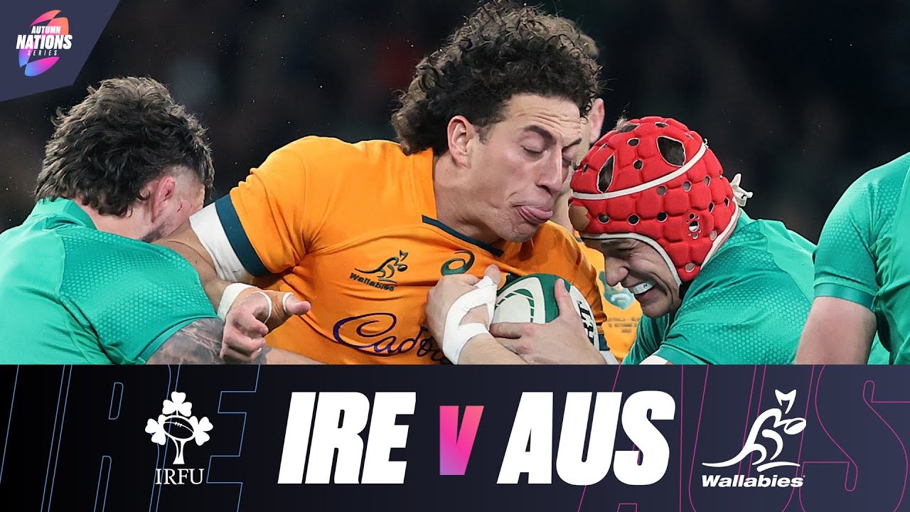 HIGHLIGHTS Ireland v Australia Another close encounter Autumn Nations Series