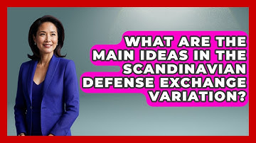 What Are The Main Ideas In The Scandinavian Defense Exchange Variation? - The Chess Codex