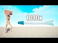 1000x OVERPOWERED ICE ARCHER vs UNITS - TABS | Totally Accurate Battle Simulator 2026
