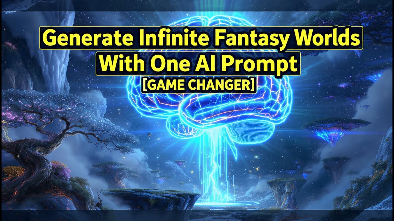 Generate Infinite Fantasy Worlds With One AI Prompt [GAME CHANGER]