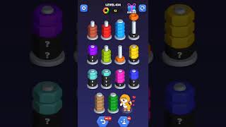 nut sort level 434 | #nutsort #gaming #trendingshorts #puzzle #games #like #trending #funny #kids