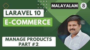 Laravel 10 E-Commerce Malayalam Tutorial - Manage Products - Part 2 - Ep 8 - [2023]