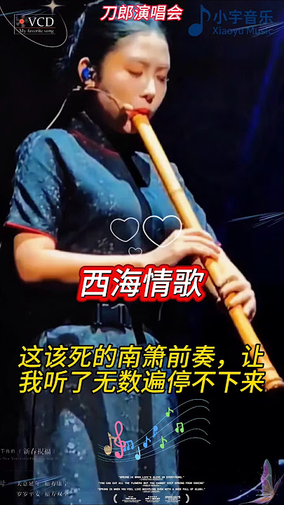 这该死的南箫前奏，听一遍就停不下来#西海情歌 #高手在民間 #音樂 #music #吴双 #竹笛演奏 #民族乐器 #刀郎演唱会 #刀郎  #shorts