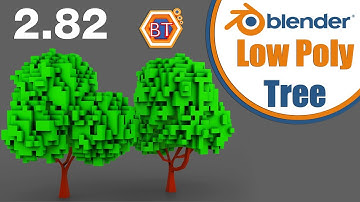 Blender Low Poly Tree | Blender 2.82 Beginner Tutorial