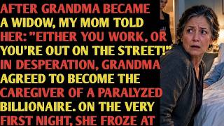AFTER GRANDMA BECAME A WIDOW, MY MOM TOLD HER: EITHER YOU WORK, OR YOU'RE OUT ON THE STREET!