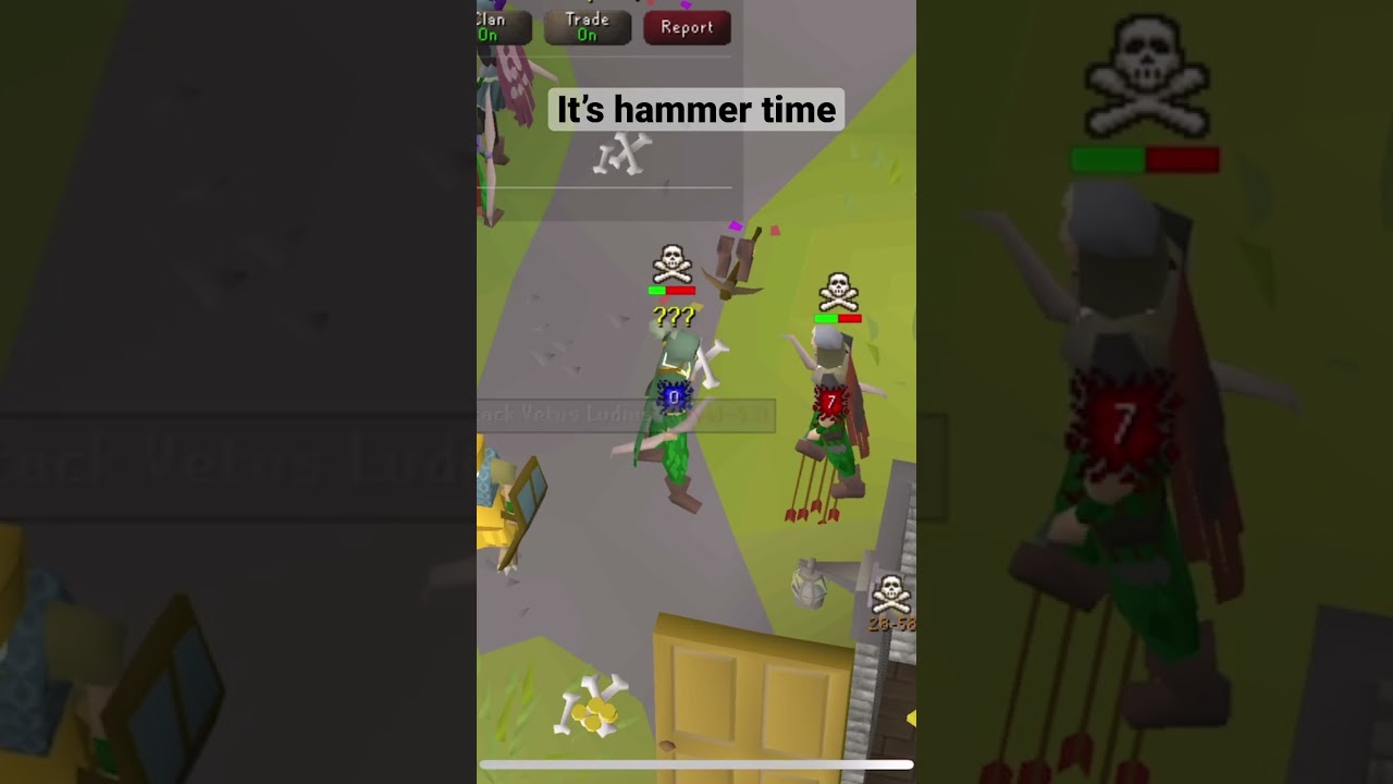 Bonking pures with Rune Warhammer 