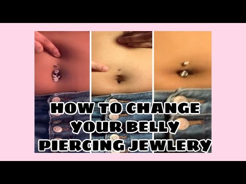 How to Change Your Belly Button Piercing Jewelry Yourself – Siren Body  Jewelry
