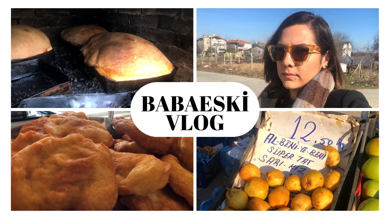 Babaeski Pazarı | Köy Ekmeği | Trakya Lokması | Babaeski #GünlükVlog 68
