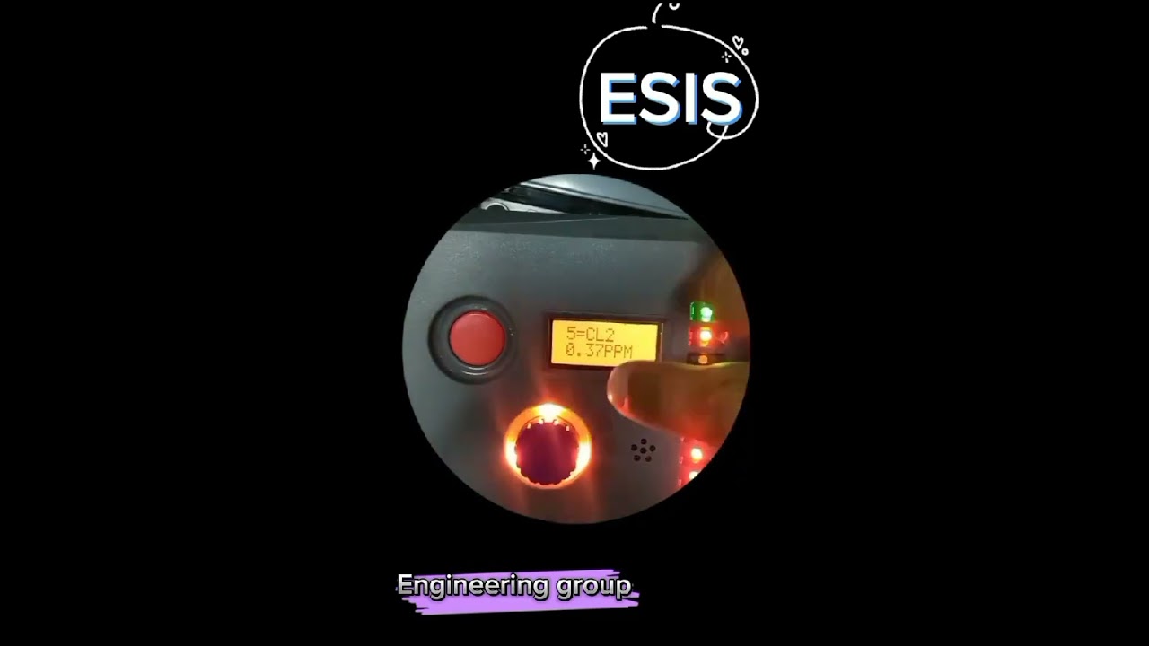 CL2 GAS DETECTION  CL DETECTOR   ESIS