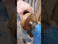 RedMar Workshop | Walnut Doll Base | Borma Wachs Hard Top Oil #woodworking #woodturning #wood