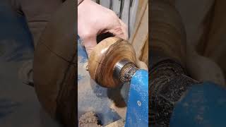 RedMar Workshop | Walnut Doll Base | Borma Wachs Hard Top Oil #woodworking #woodturning #wood