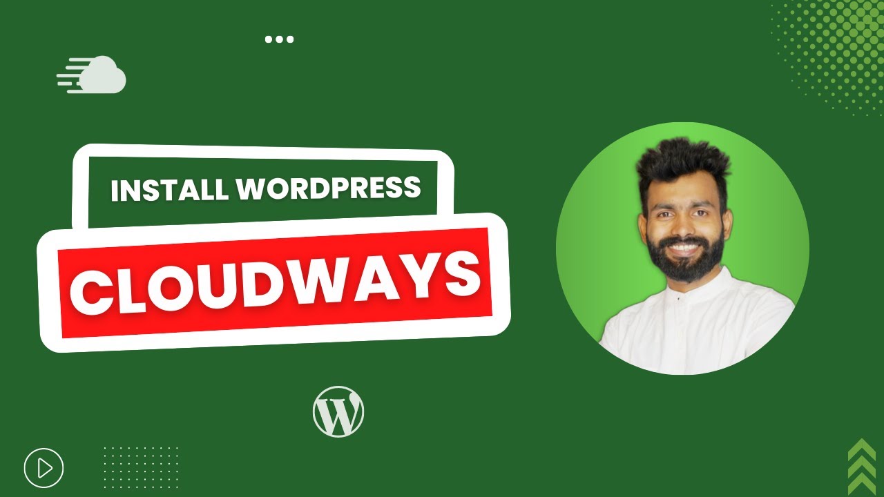 How To Install wordpress on Cloudways: Step by Step Guide - YouTube