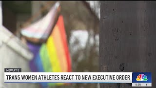 Trans women athletes respond to President Trump's new executive order