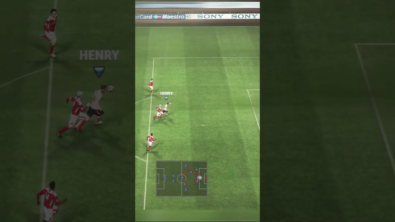 ⚽️ Thierry Henry goal PES 2010