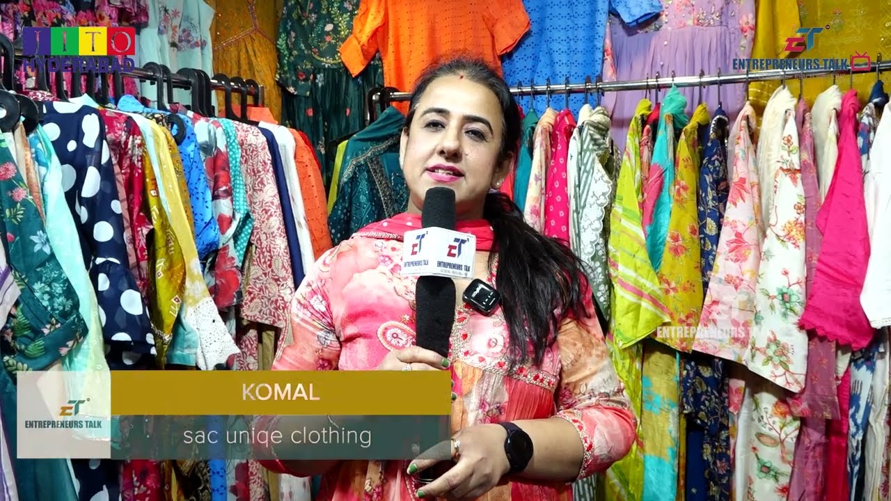 Sac Unique Clothig at JITO Umang Jewellery & Lifestyle Expo 2023 - Entrepreneurs Talk