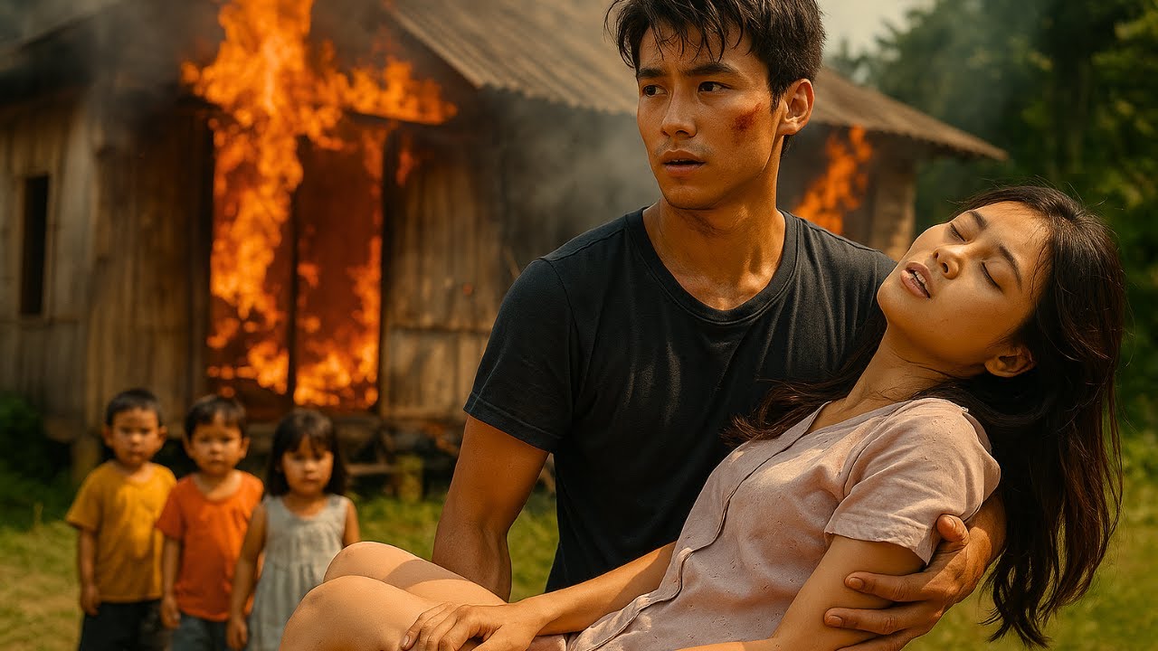 Chàng Trai Lao Vào Ngôi Nhà Đang Cháy Cứu Cô Gái Mắc Kẹt, Cái Kết Khiến Cô Quỳ Xuống Khóc Nức Nở