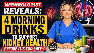 NEPHROLOGIST REVEALS 4 MORNING DRINKS TO SUPPORT KIDNEY BEFORE ITS TOO LATE