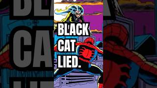 Black Cat Betrays Spidey #spiderman #comicbookhistory #marvelcomics #marvel #comics #comicbooks