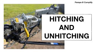 Hitching and unhitching our Jayco Expanda Outback