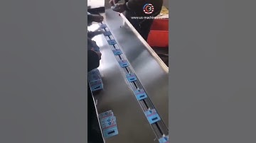 Pillow bag band code card horizontal type automatic bag packaging machine testing video