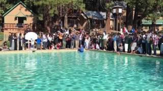 Baptism. Sugar Pine Camp 2016