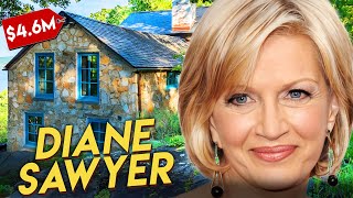 Celebrity Diane Sawyer | House Tour | $4.6 Million New York Mansion & More Net Worth