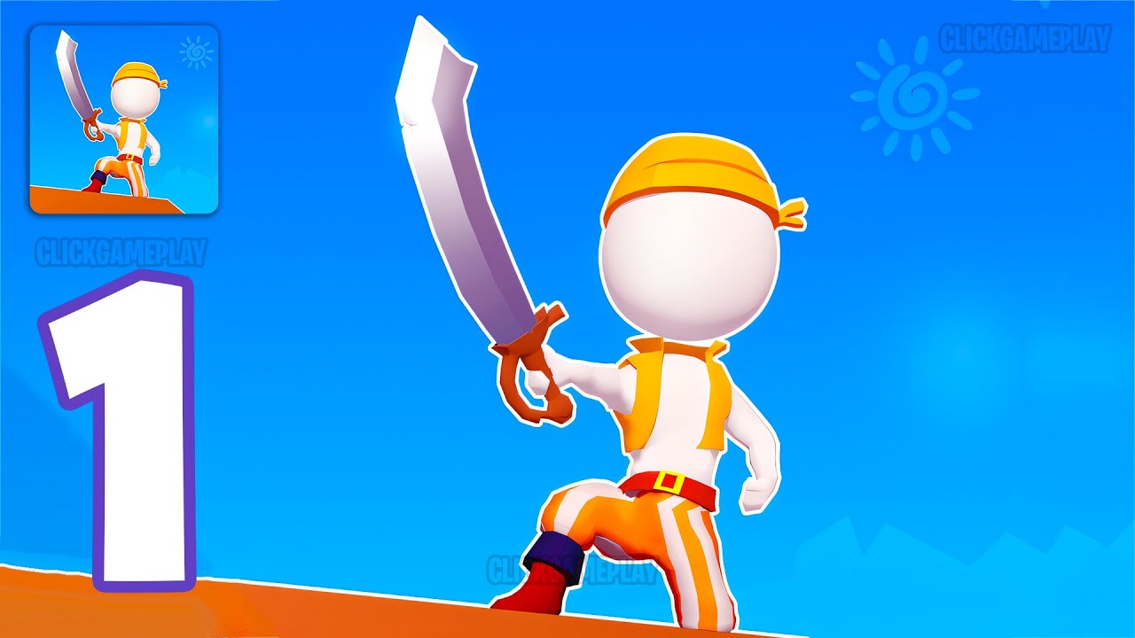 Treasure Hunter - Pirate Game Gameplay Walkthrough Part 1 - Tutorial Pirate Ship War (Android,iOS)