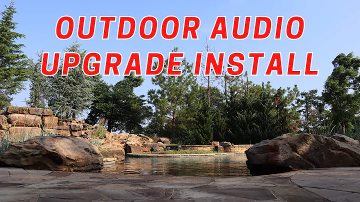 James Loudspeaker Outdoor Audio Upgrade!