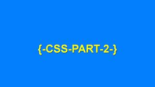 Css class 2