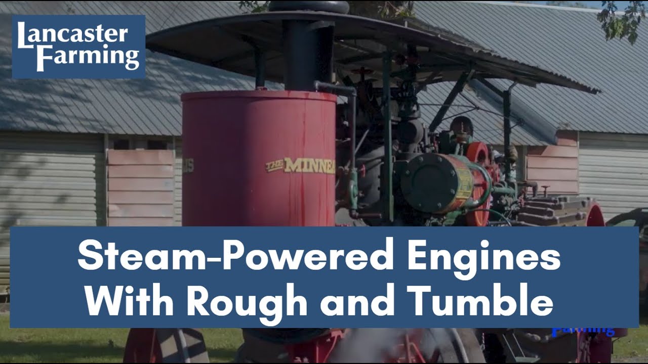 Паровые двигатели на выставке Rough and Tumble