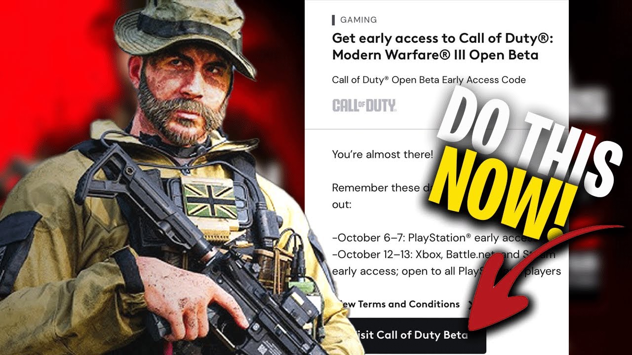 Here's How to Get Beta Codes for Call of Duty: Modern Warfare III -  EssentiallySports