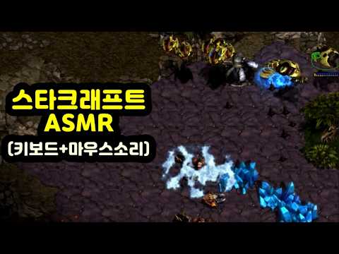【ASMR】 스타크래프트 밀리 게임 | 키보드&마우스 소리 | 독거미 회목축 키보드소리 | 스타크래프트 밀리 플레이영상