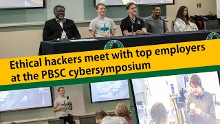Students learn about cybersecurity, employment, & soft skills at this year's Cybersecurity Symposium screenshot 3