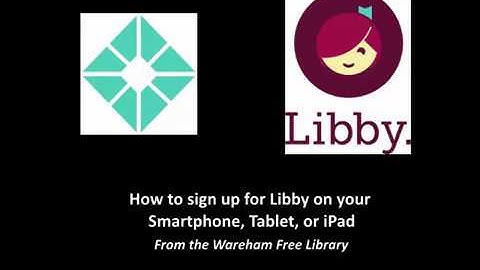 Setting up an account on Libby