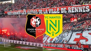 AMBIANCE STADE RENNAIS - FC NANTES (3-0) (STADE ROAZHON PARK) - LES RENNAIS FACILE