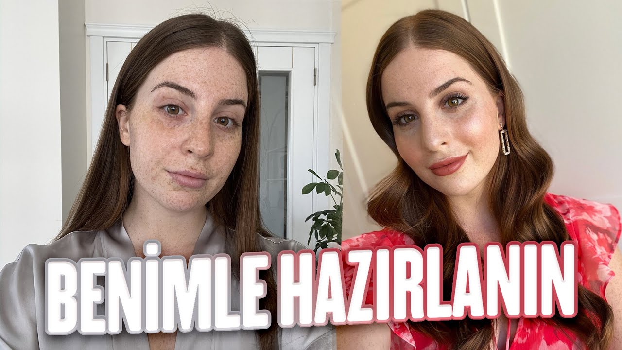 BENİMLE NİŞANA HAZIRLANIN! | SAÇ&MAKYAJ